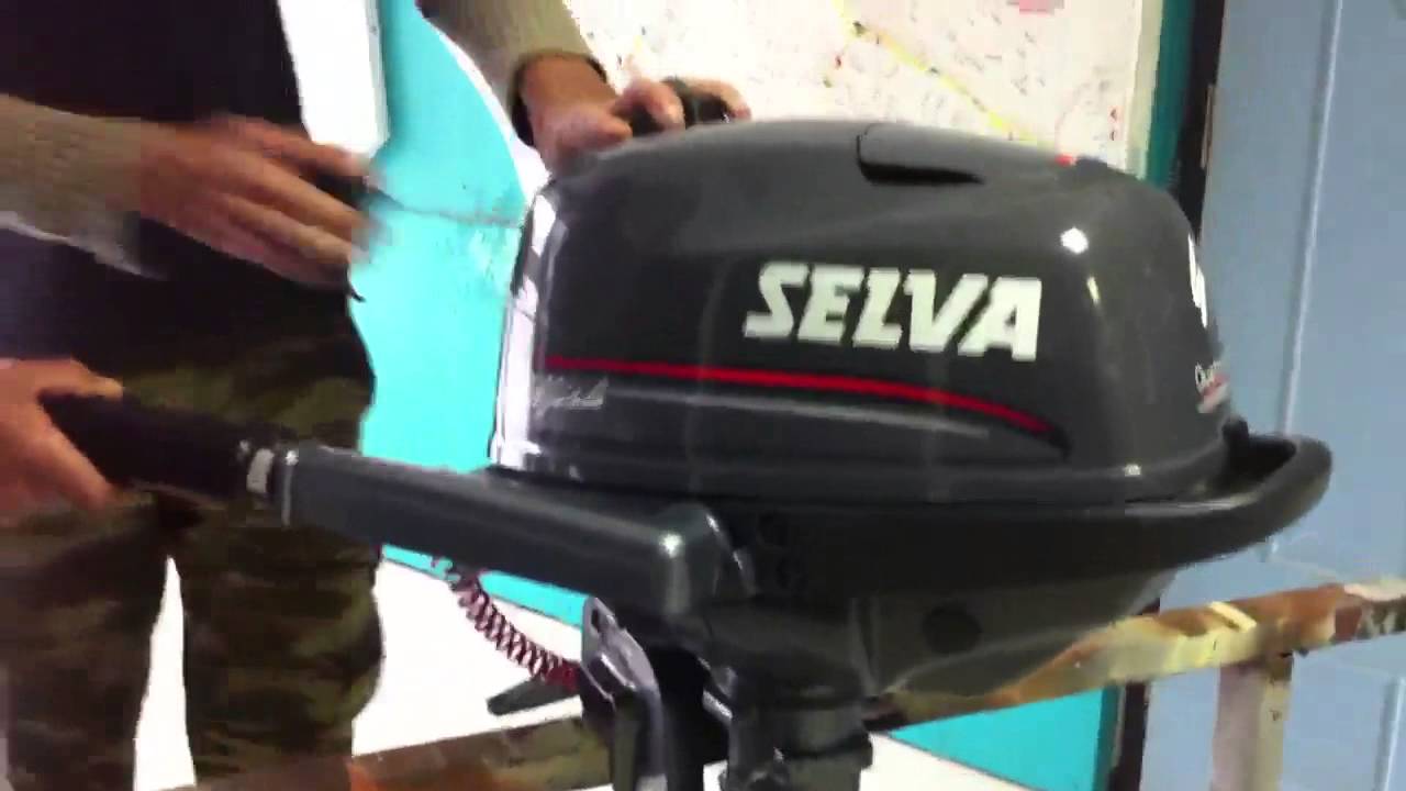 Лодочный мотор selva 4