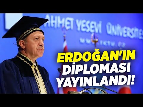 Erdoğan'ın Diploması Yayınlandı! | KRT Haber