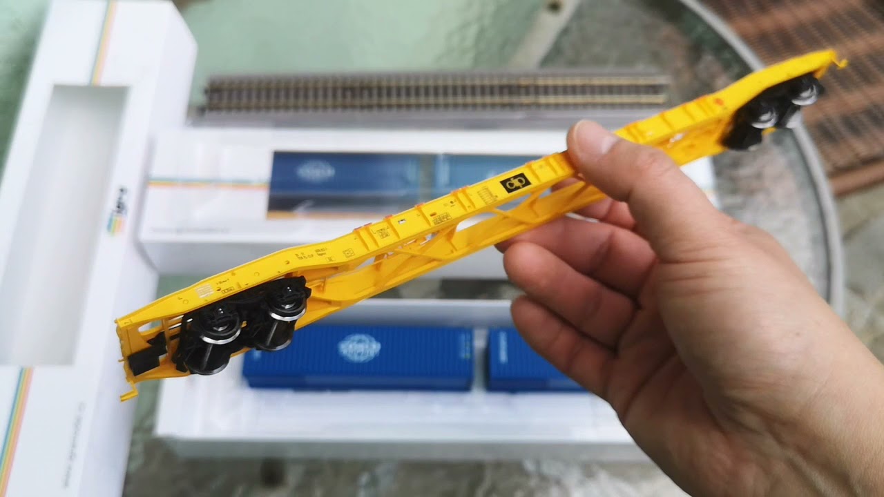 UNBOXING Wagony Clip Intermodal typ Sggnss firmy Igra Model