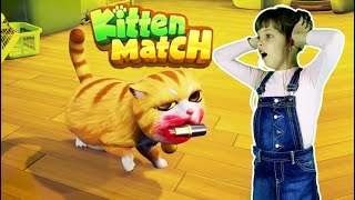This cat game is super addictive 【Kitten Match】- My Parody! screenshot 5