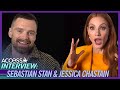 Sebastian Stan Asked Jessica Chastain For Advice For His Tommy Lee Transformation