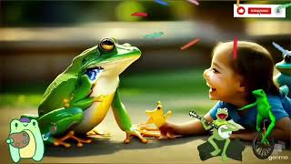 🎵Song The Frog Doesn't Wash His Foot🎶🐸 #children'sdrawing #children'smusic #children