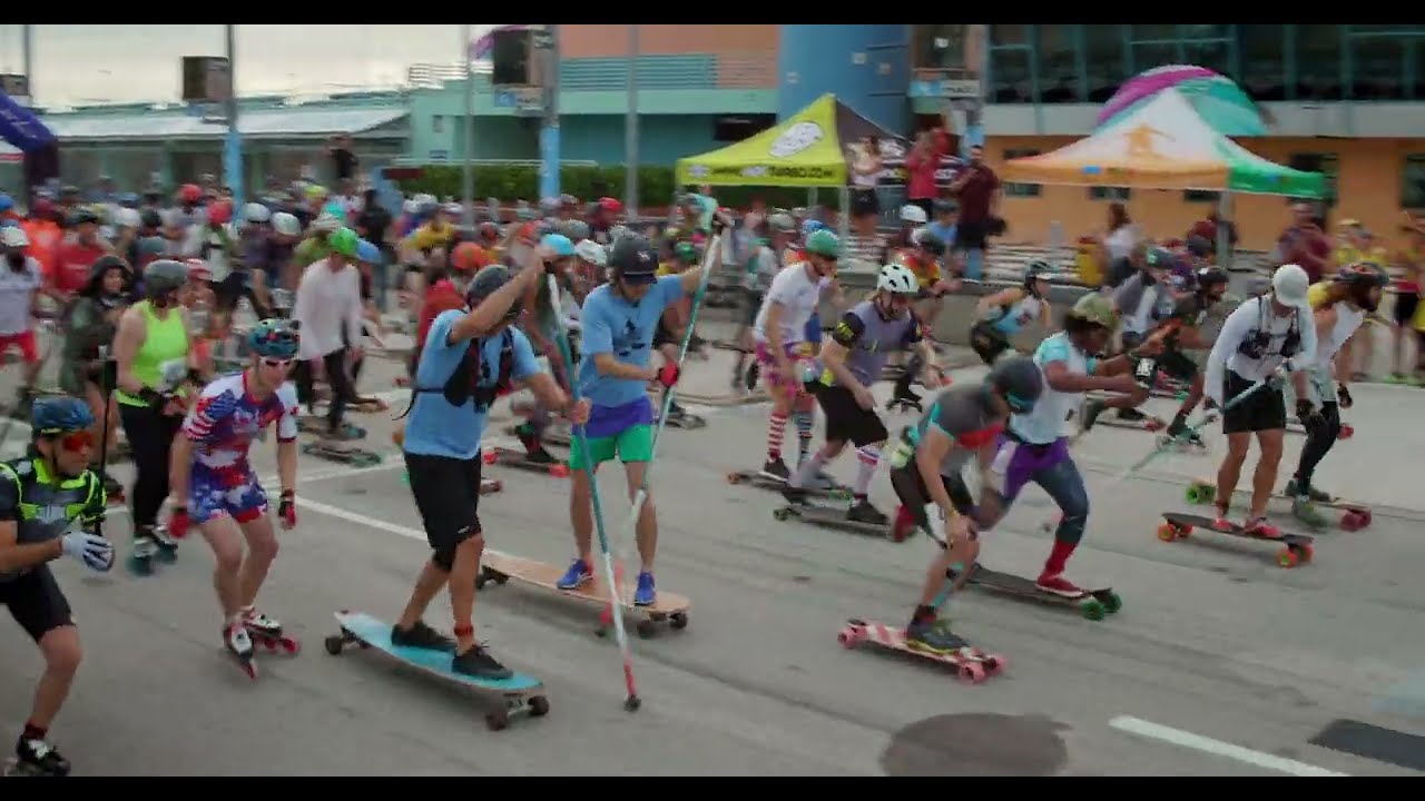 How to use a skate pole.