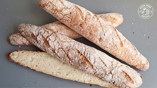 Insane Gluten Free French Baguette (Just Water, No Dairy)