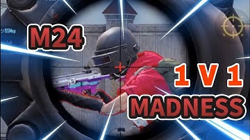 MY FRIEND CHALLENGE ME 1V1 TDM M24 | M24 SNIPER MONTAGE | PUBG TDM