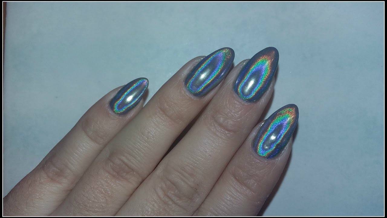 Πως να κάνεις holo manix μανικιούρ - holo by Indigo