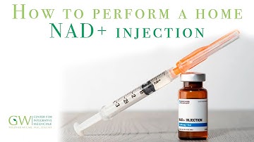 how to perform a home NAD+ injection