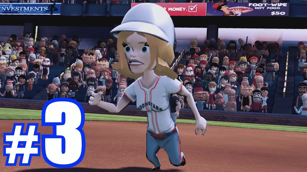 REGINA'S FIRST HOME RUN! | SUPER MEGA BASEBALL #3