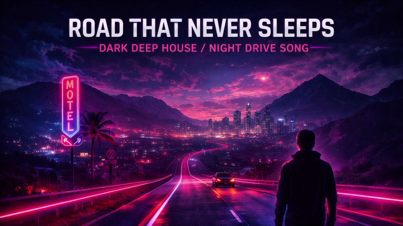 Road That Never Sleeps | Dark Deep House / Night Drive Song