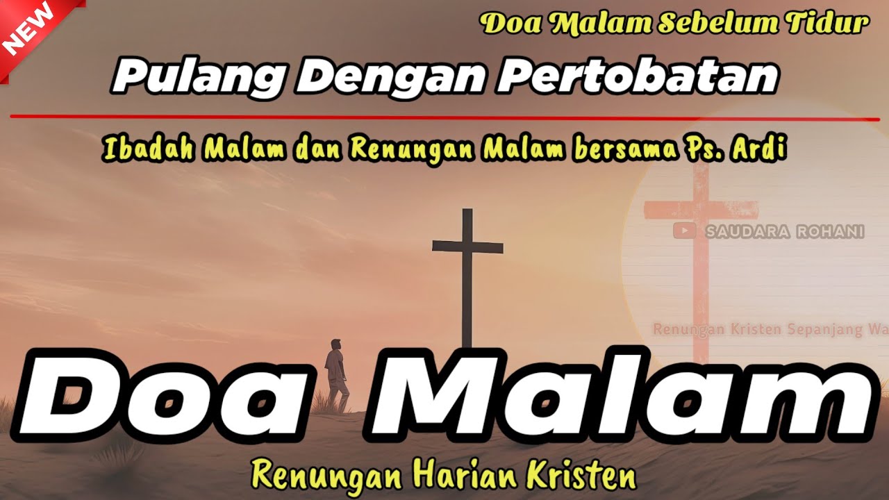 Renungan Malam Kristen - Doa Malam - Suara Injil - Pohon Kehidupan Terbaru - Renungan Malam Katolik