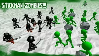 Stickman Simulator: Zombie Battle - by TnTn | Android Gameplay | screenshot 5