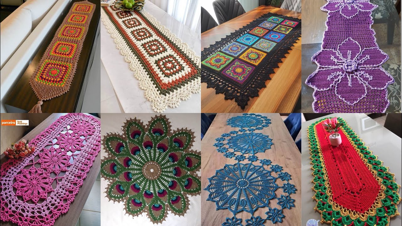 CROCHET Like a PRO with These Stunning Table Runners Designs 2025