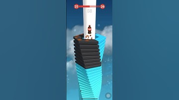 Stack Ball 3D Level 25 #gaming #viralvideo #shortsfeed #shorts