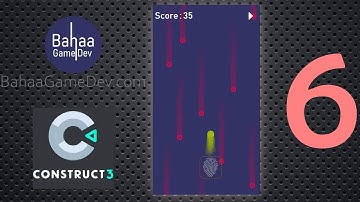 Fade Transition, Splash Screen and Sound Effects  - Avoid Falling Balls Construct 3 Tutorial