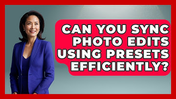 Can You Sync Photo Edits Using Presets Efficiently? - Image Review Studio