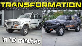 BUILDING My Dream LandCruiser In 10 Minutes!!