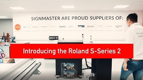 Signmaster Systems introduces the Roland VersaUV LEC2 S Series