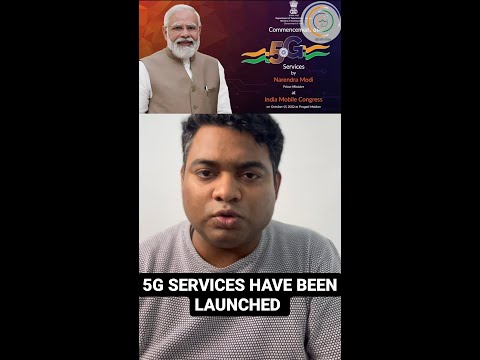 1 Minute Mein I Everything about the RECENT LAUNCH of 5G IN INDIA I #5g #india #IndiaMobileCongress