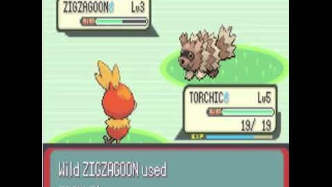 Pokemon Emerald - WalkThrough #1 (Getting Your First Pokemon)