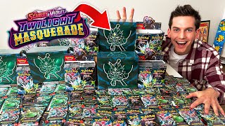 Opening 100x Pokémon Twilight Masquerade Booster Packs