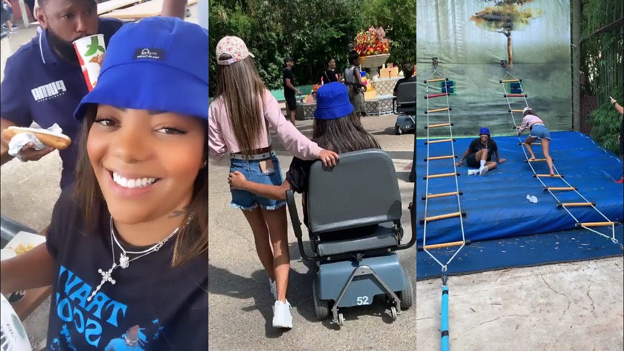 Ludmilla passa dia em Busch Gardens Parque em Orlando/Flórida 🎢🎠🎡