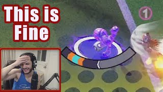 Playing Competitive Mario Strikers Without Complaining