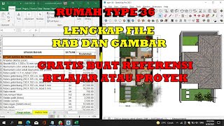 RUMAH TYPE 36 FILE LENGKAP RAB DAN GAMBAR