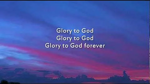 Fee - Glory to God Forever - Instrumental with lyrics