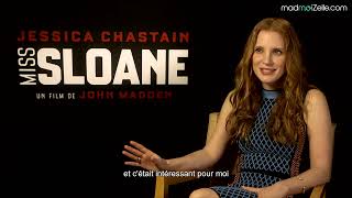 Jessica Chastain Miss Sloane Cest Normal Pour Une Femme Dêtre Ambitieuse
