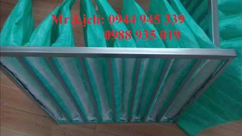 Túi lọc khí AHU, bán túi lọc khí AHU