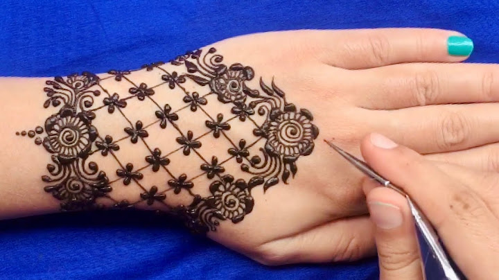 Karwa Chauth 2020 Special Stylish and Easy Mehndi Design For Back Hand | Trending Mehndi Design 2020