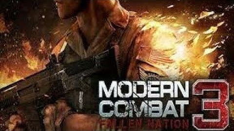 How to download Modern combat 3|highly compressed|with gameplay proof