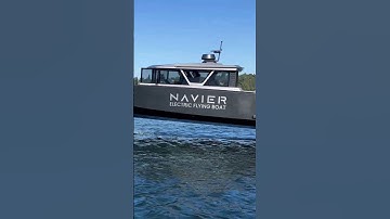 Is this the Future of Boating? Navier 30 Electric Flying Boat