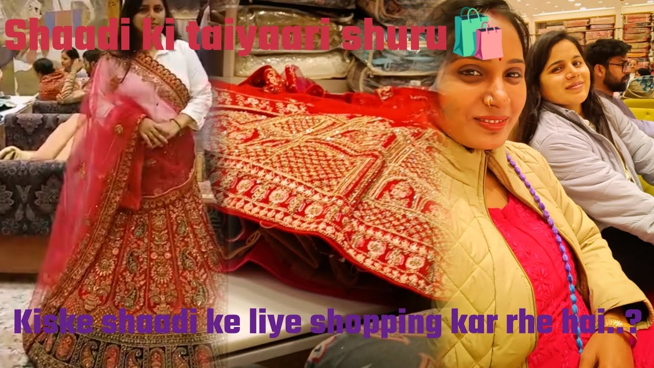 Shaadi ki taiyaari shuru🛍️| Kiski shaadi ki shopping krne ja rhe hai humlog| 