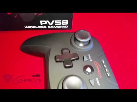 Review Gamepad Wireless Natec Genesis PV58 compatible PC y PS3