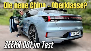 ZEEKR 001: Besser als Nio ET7 und Tesla Model S? Neue ElektroOberklasse aus China | Test | Preis