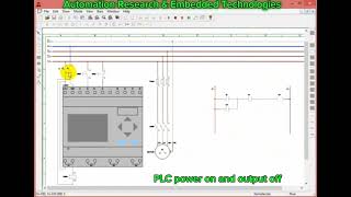 DOL starter connection with siemens logo plc screenshot 4