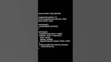 Curso Arduino Video 4 - Por qué no es recomendable usar delay() #robotica #tecnologia #arduinouno