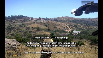 Wander Panzer (WAP) Mod v1.07 | GlovePIE Voice Commands