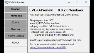 Eve online, how to: EVE-O Preview v8.0.2.0