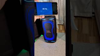 JBL Partybox330 100Hz - 5Hz Bass Test