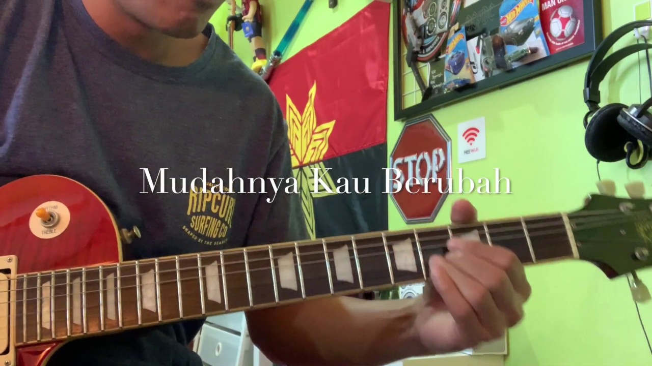 Mudahnya Kau Berubah Yazid Izaham Guitar Solo Cover By Korbiye Youtube