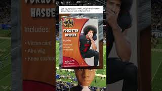 Colin Kapernick costume is out of pocket