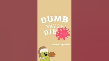 New Thanksgiving themed intro #dumbwaystodieshorts #animation #shorts #intro