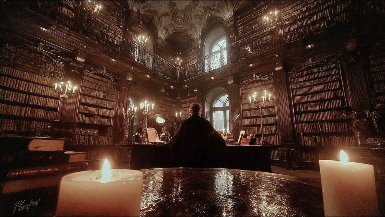 you're working through complex theories with only candlelight