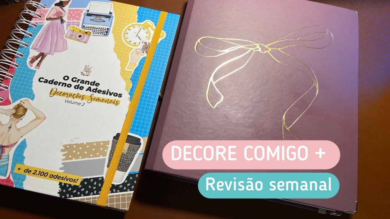 Decore comigo e revisão mensal | PLAN WITH ME