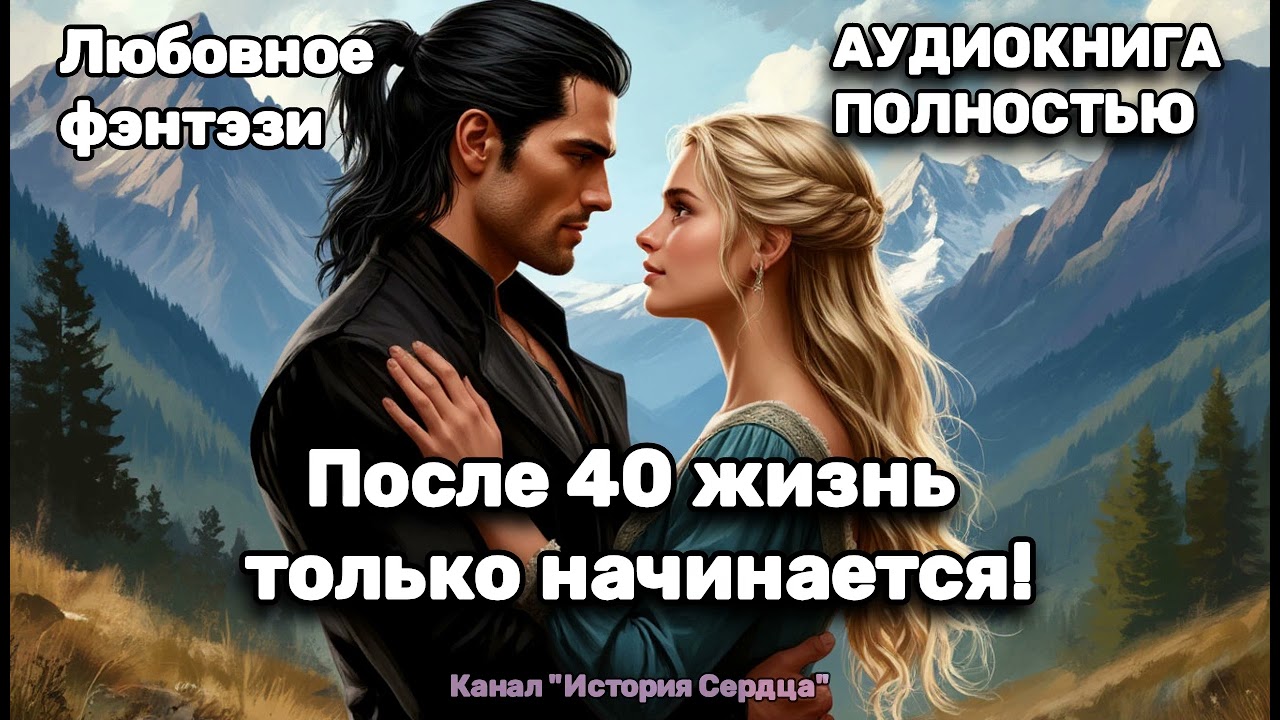 💖 ПОСЛЕ 40 ЖИЗНЬ ТОЛЬКО НАЧИНАЕТСЯ! 🎶 АУДИОКНИГА ФЭНТЭЗИ ПОЛНОСТЬЮ!