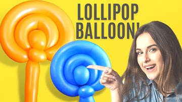 How to Make a Lollipop Balloon #balloonanimals #lollipopballoon