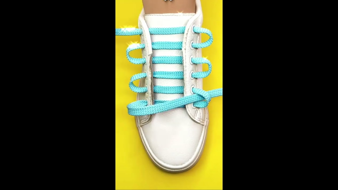 How To Lace Shoes Tie Your Shoelaces 024