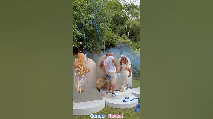 Gender reveal  #genderreveal #genderrevealparty #fyp #usaus #tiktok #boyorgirl💙💗 #usa